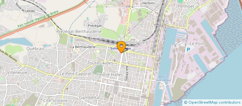 localisation de l'entreprise SCI PIERRE SEMARD  SAINT-NAZAIRE