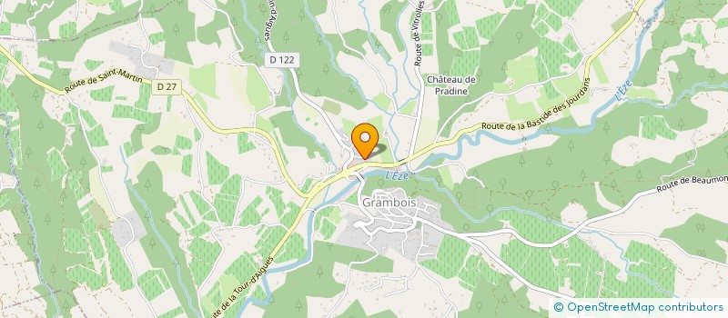 localisation de l'entreprise SCI PIERRE SPRINGS  GRAMBOIS