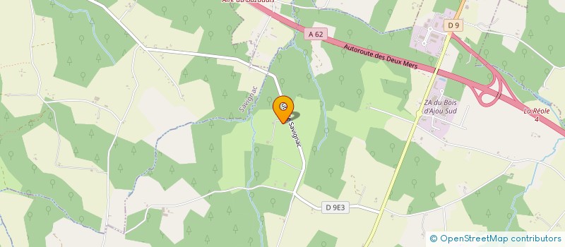 localisation de l'entreprise SCI PIERRE YANN MARC ANDRE  SAVIGNAC