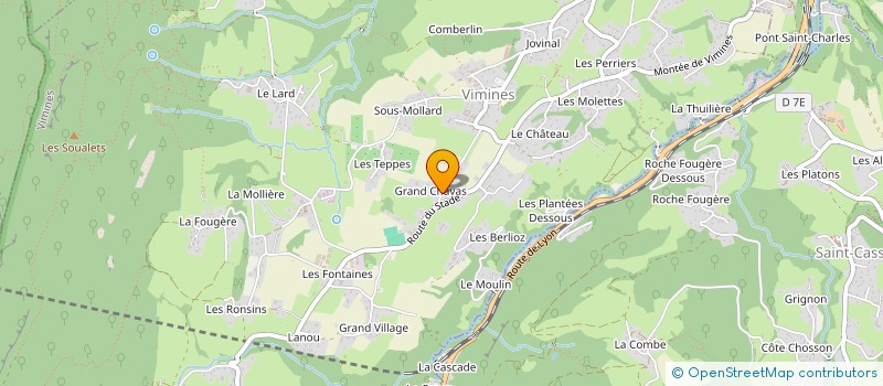 localisation de l'entreprise SCI PIERREBAISSE  VIMINES