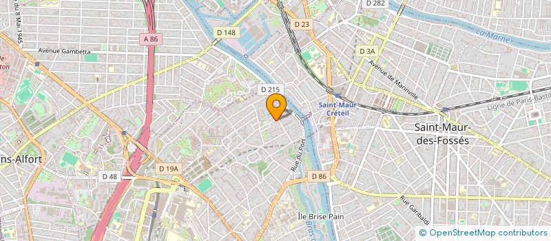 localisation de l'entreprise SCI PIERREKO à CRETEIL