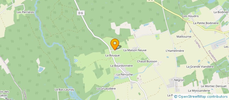 localisation de l'entreprise SCI PIERRELUYNES  LUYNES