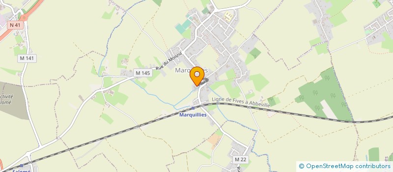 localisation de l'entreprise SCI PIERREMONT  MARQUILLIES