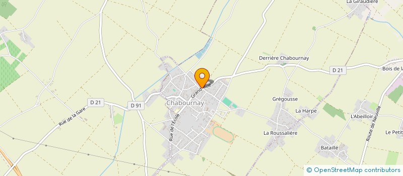 localisation de l'entreprise SCI PIERRES DE FRANCE-PAMY  CHABOURNAY