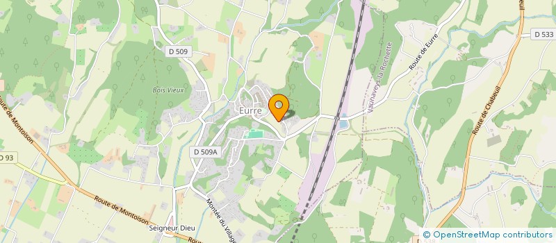 localisation de l'entreprise SCI PIERRES DE LA DROME  DIVAJEU