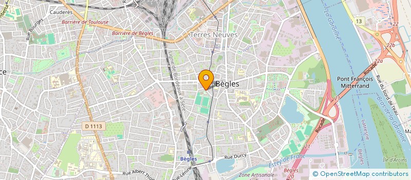 localisation de l'entreprise SCI PIERRES DE LUNE à BEGLES
