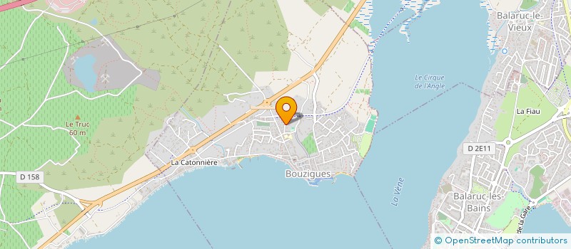 localisation de l'entreprise SCI PIERRES DU SUD  BOUZIGUES