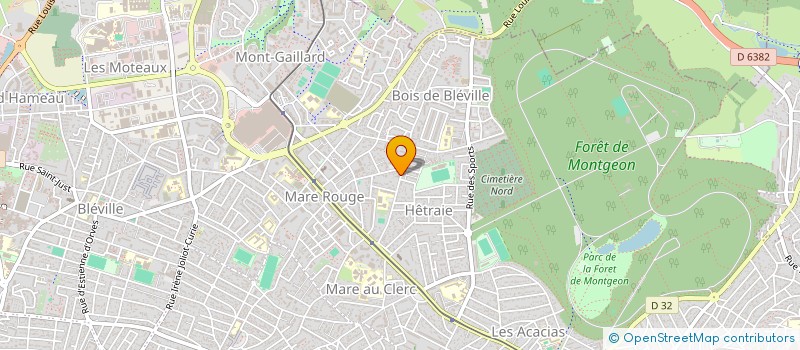 localisation de l'entreprise SCI PIERRES IMAGERIES  LE HAVRE