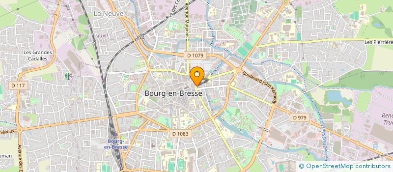 localisation de l'entreprise SCI PIERRES LEVEES à BOURG-EN-BRESSE