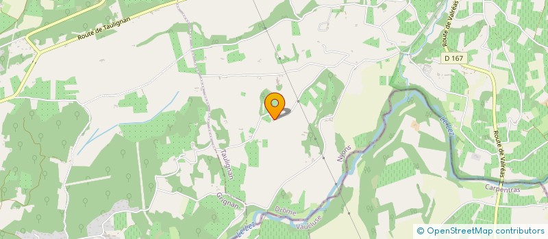 localisation de l'entreprise SCI PIERRES VIVANTES  TAULIGNAN