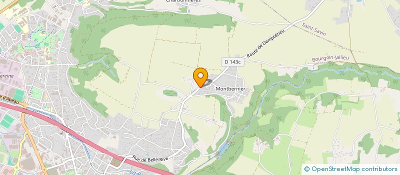 localisation de l'entreprise SCI PIERRET JNR à BOURGOIN-JALLIEU