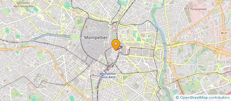 localisation de l'entreprise SCI PIERRI à MONTPELLIER