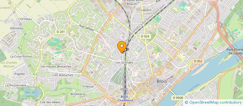 localisation de l'entreprise SCI PIERRIC à BLOIS