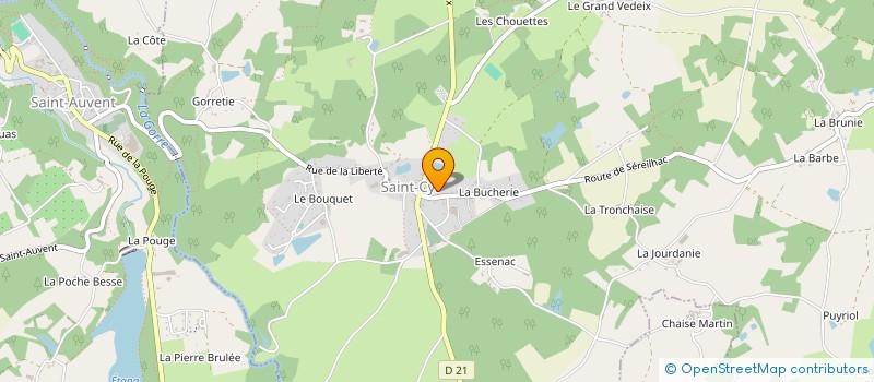 localisation de l'entreprise SCI PIERRIC à SAINT-CYR