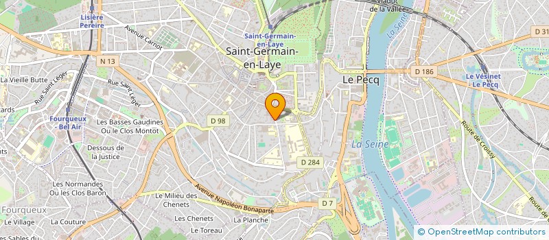 localisation de l'entreprise SCI PIERRIS  SAINT-GERMAIN-EN-LAYE