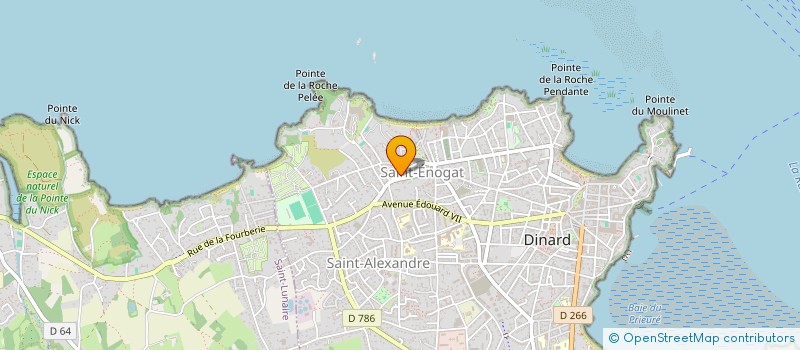 localisation de l'entreprise SCI PIERRISSIMO CHA 03  PL 09  DINARD