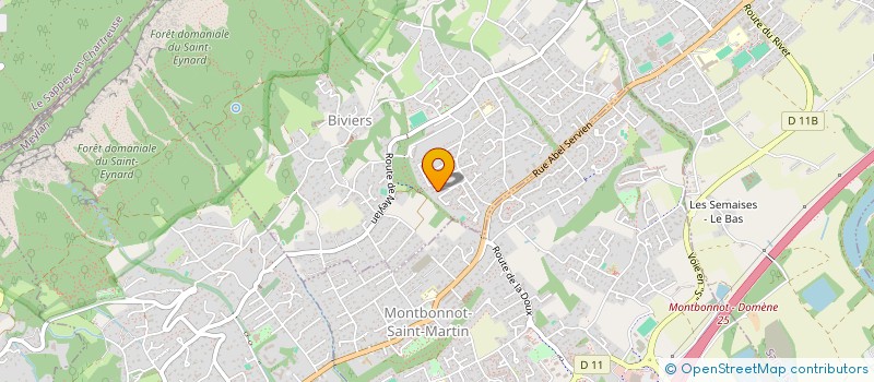 localisation de l'entreprise SCI PIERRISSIMO CLH 00 MH-4  BIVIERS