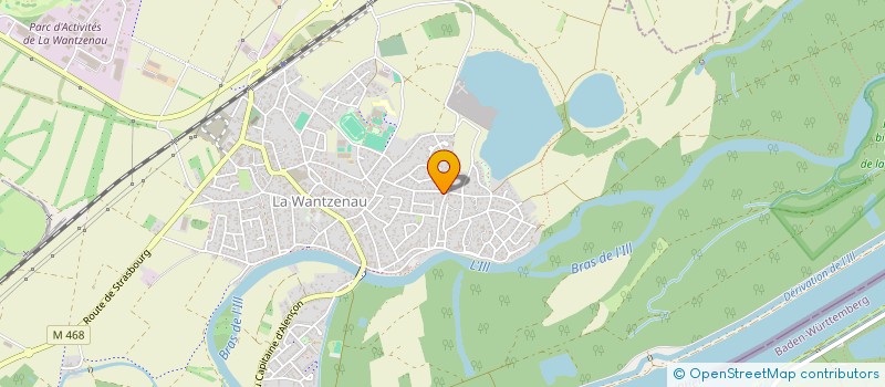 localisation de l'entreprise SCI PIERRISSIMO NCY 02 GS 32  LA WANTZENAU