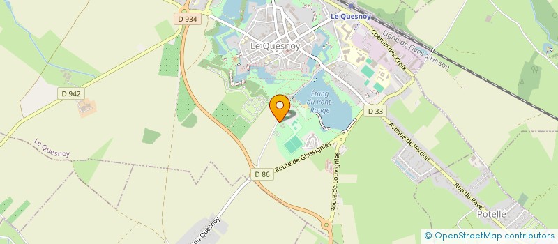 localisation de l'entreprise SCI PIERRISSIMO VA 04 (TD-16) à LE QUESNOY
