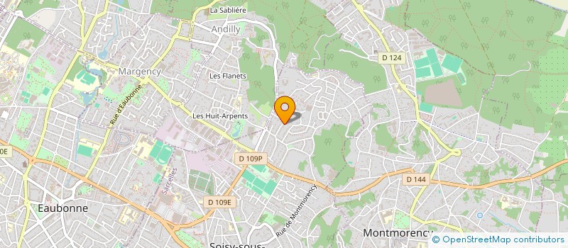 localisation de l'entreprise SCI PIERRISSIMO VAL 0105 (FL-02) à SOISY-SOUS-MONTMORENCY