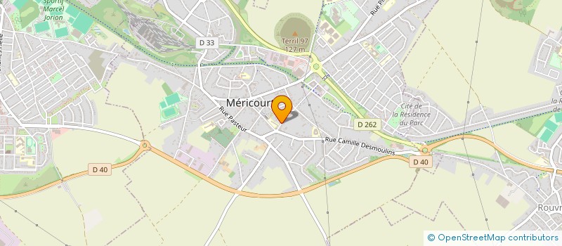 localisation de l'entreprise SCI PIERRISSIMO VAL 0105 (WR-01)  MERICOURT