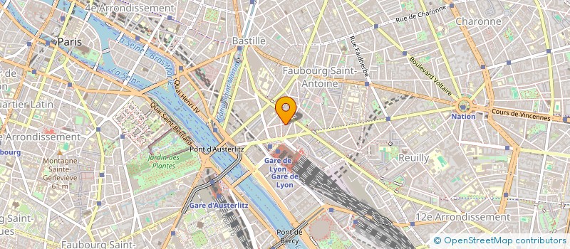 localisation de l'entreprise SCI PIERRISSIMO VAL 04 (BX - 10)  PARIS