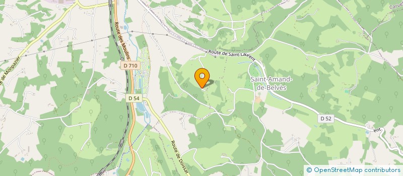 localisation de l'entreprise SCI PIERRISSIMO VAL 04 (RR-7)  PAYS DE BELVES