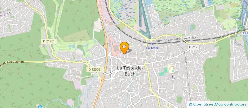 localisation de l'entreprise SCI PIERRISSIMO VIC 03 (PM)  LA TESTE-DE-BUCH