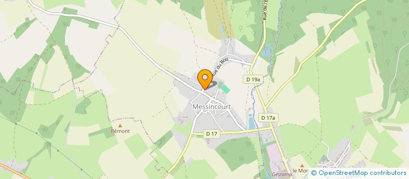 localisation de l'entreprise SCI PIERRON  MESSINCOURT