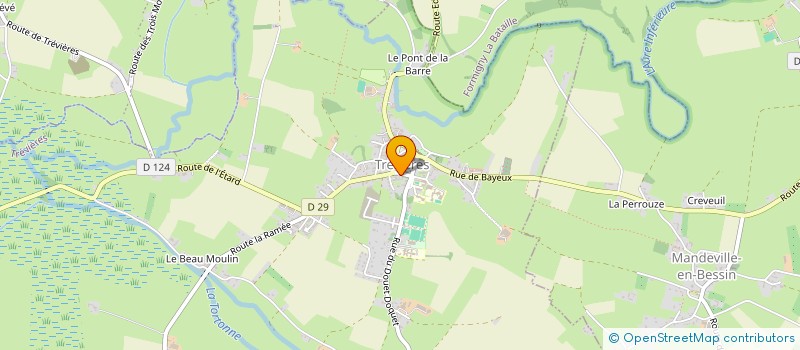 localisation de l'entreprise SCI PIERROT  TREVIERES