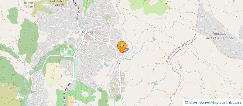 localisation de l'entreprise SCI PIERRUS à ROQUEBRUNE-SUR-ARGENS