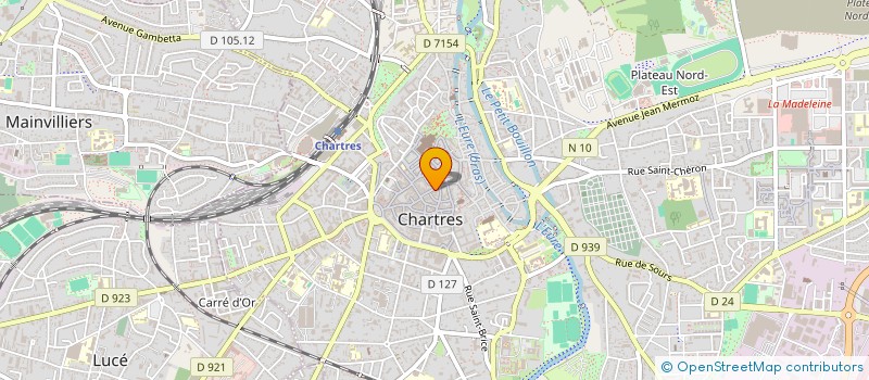 localisation de l'entreprise SCI PIESTREET à CHARTRES