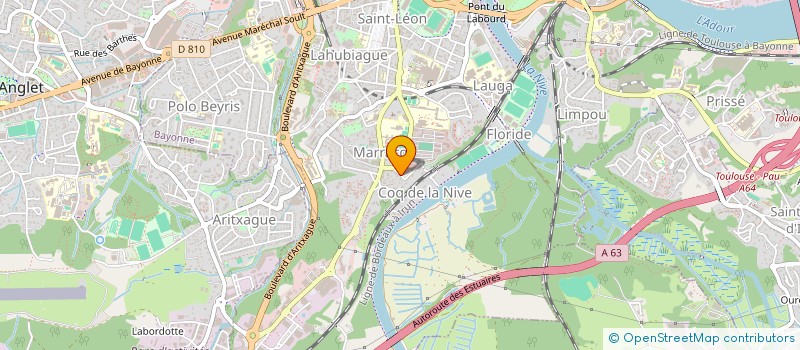 localisation de l'entreprise SCI PIETAMER à BAYONNE