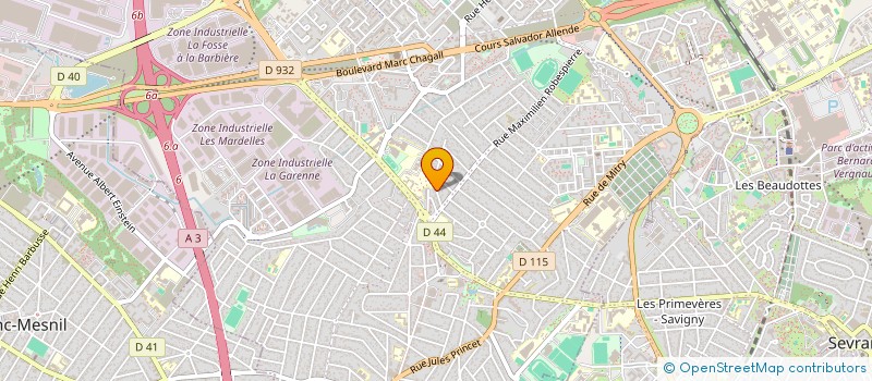 localisation de l'entreprise SCI PIETRUCH à AULNAY-SOUS-BOIS