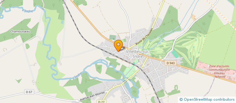 localisation de l'entreprise SCI PIETTE NICOLAS ET GUILLAUME à VILLEDIEU-SUR-INDRE