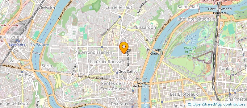 localisation de l'entreprise SCI PIF ET CEL  LYON