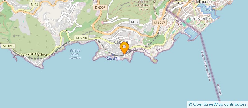 localisation de l'entreprise SCI PIFIDA à CAP D'AIL