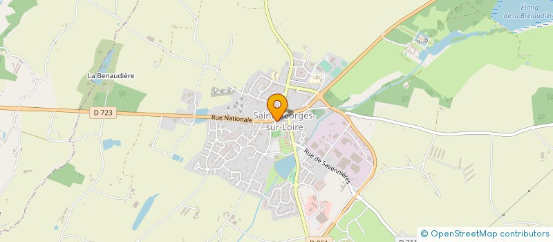 localisation de l'entreprise SCI PIFOU  BEHUARD