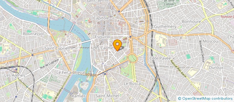 localisation de l'entreprise SCI PIGAU à TOULOUSE