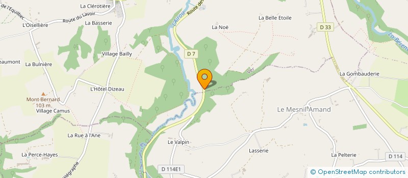 localisation de l'entreprise SCI PIGAUX  LA BALEINE