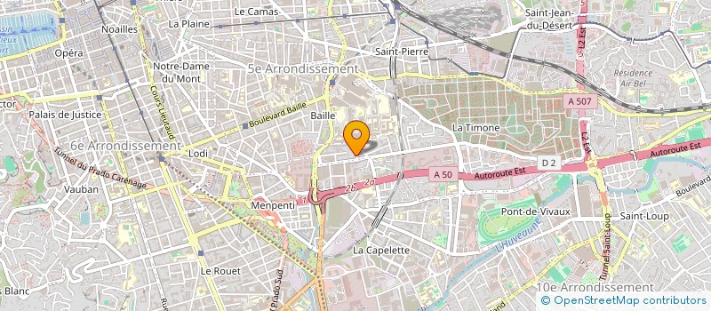 localisation de l'entreprise SCI PIGE à MARSEILLE
