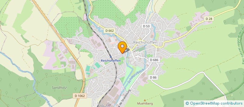 localisation de l'entreprise SCI PIGEKO  REICHSHOFFEN