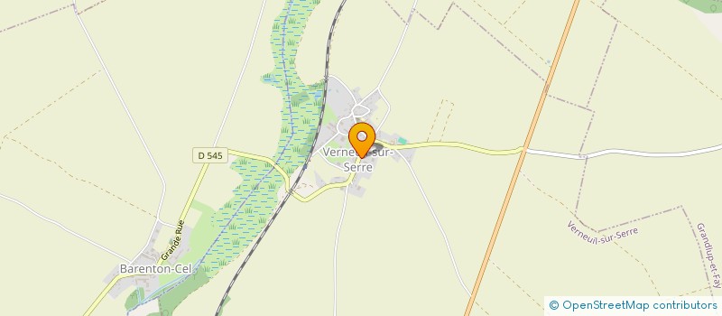 localisation de l'entreprise SCI PIGEONNIER DE LA VALLEE  VERNEUIL-SUR-SERRE