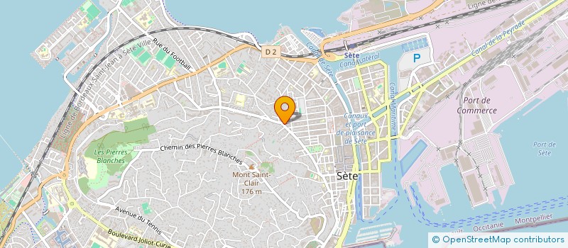 localisation de l'entreprise SCI PIGER  POUSSAN