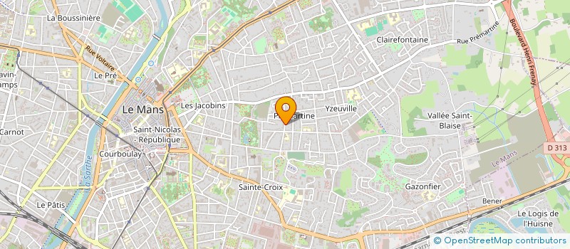 localisation de l'entreprise SCI PIGI  LE MANS