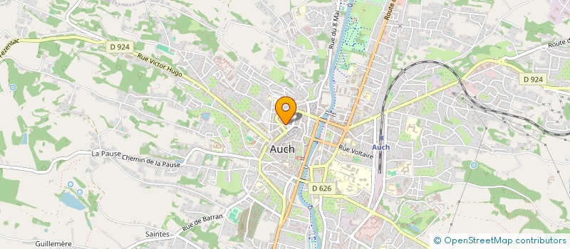 localisation de l'entreprise SCI PIGNADA à AUCH