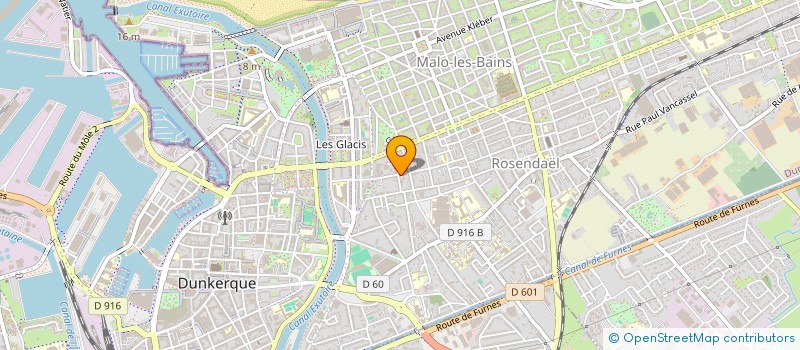 localisation de l'entreprise SCI PIGNATELLI à DUNKERQUE