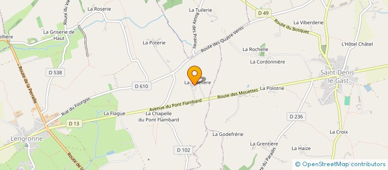 localisation de l'entreprise SCI PIGNET  LENGRONNE