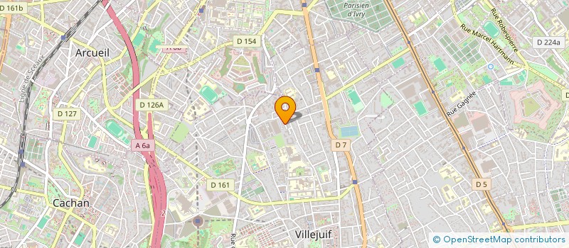 localisation de l'entreprise SCI PIGNON SUD à VILLEJUIF