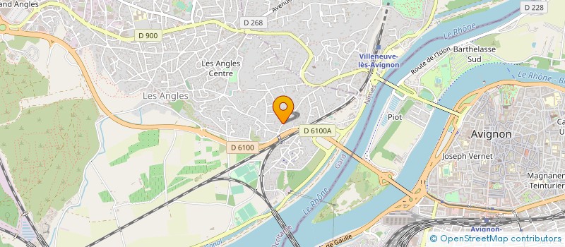 localisation de l'entreprise SCI PIGONELIER  LES ANGLES